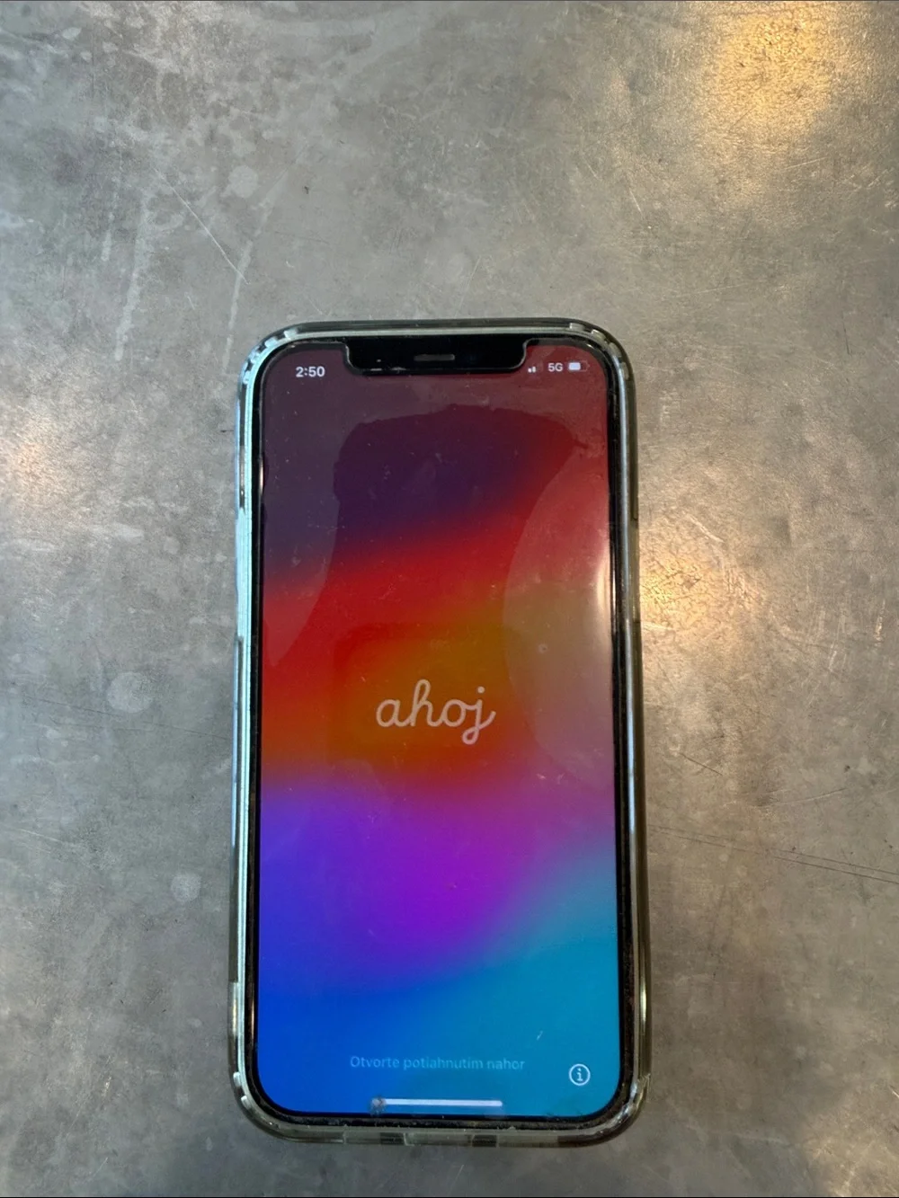 Apple iPhone 12, Unlocked, Navy with Case